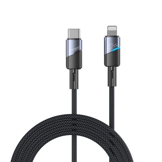 Vyvylabs Superb Series Fast Charging Cable Type-C to iP 27W 1M Dark Gray - VCJLCL-GY
